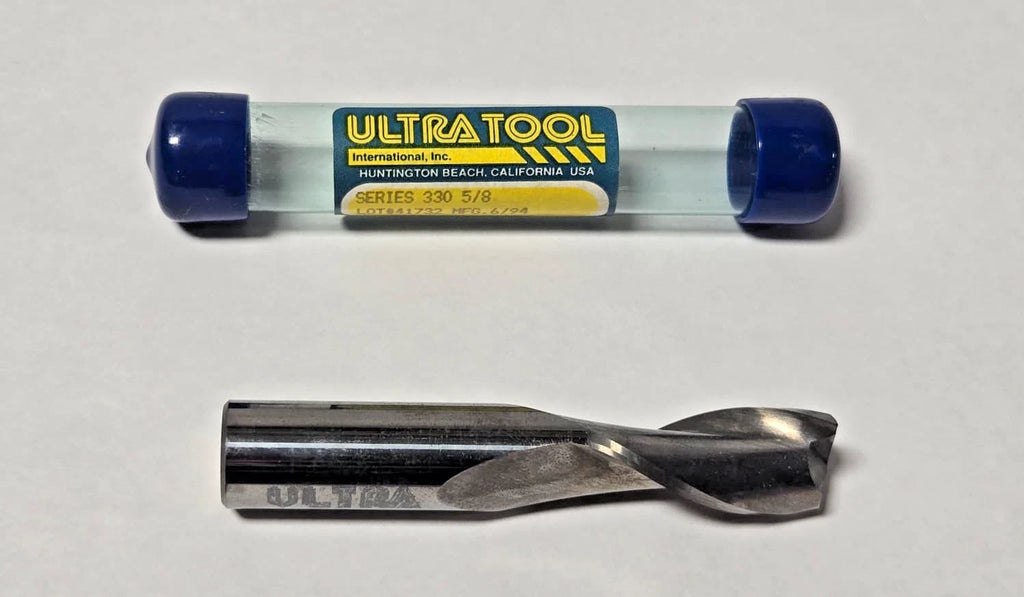 Ultra Tool 5/8 Tool Brand New Solid Carbide End Mill USA 2 Flutes