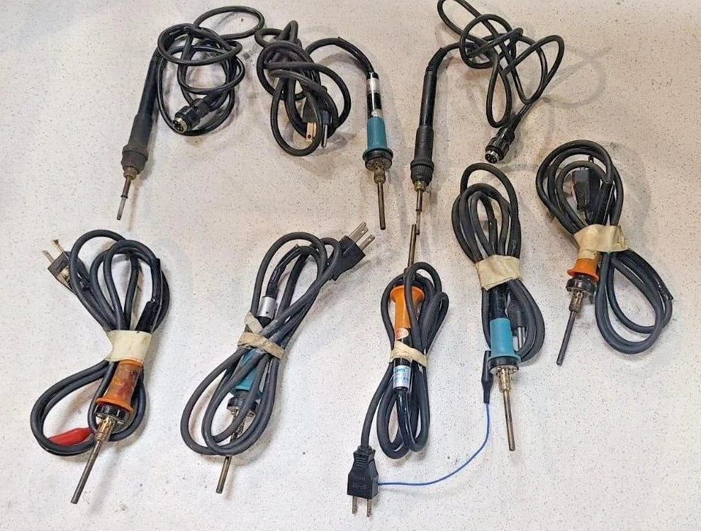 Lot of 8 Welder Electric Soldering Iron gun