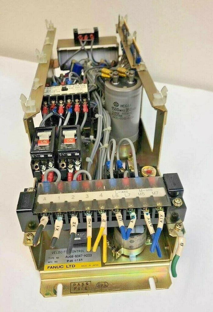 FANUC VELOCITY CONTROL UNIT A06B-6047-H203