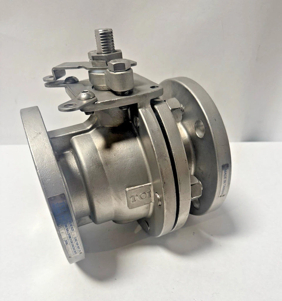 TCI 3-150 CF8M 3" stainless Steel Ball Valve TC 5000 Fire Safe