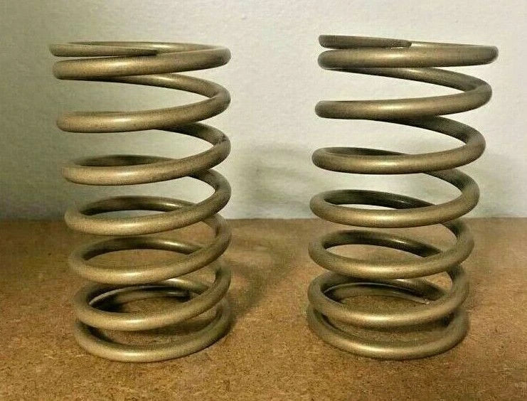 Lot of 2 Works Performance Shock Compression Springs 5.0" Long 90Lbs .281 Wire