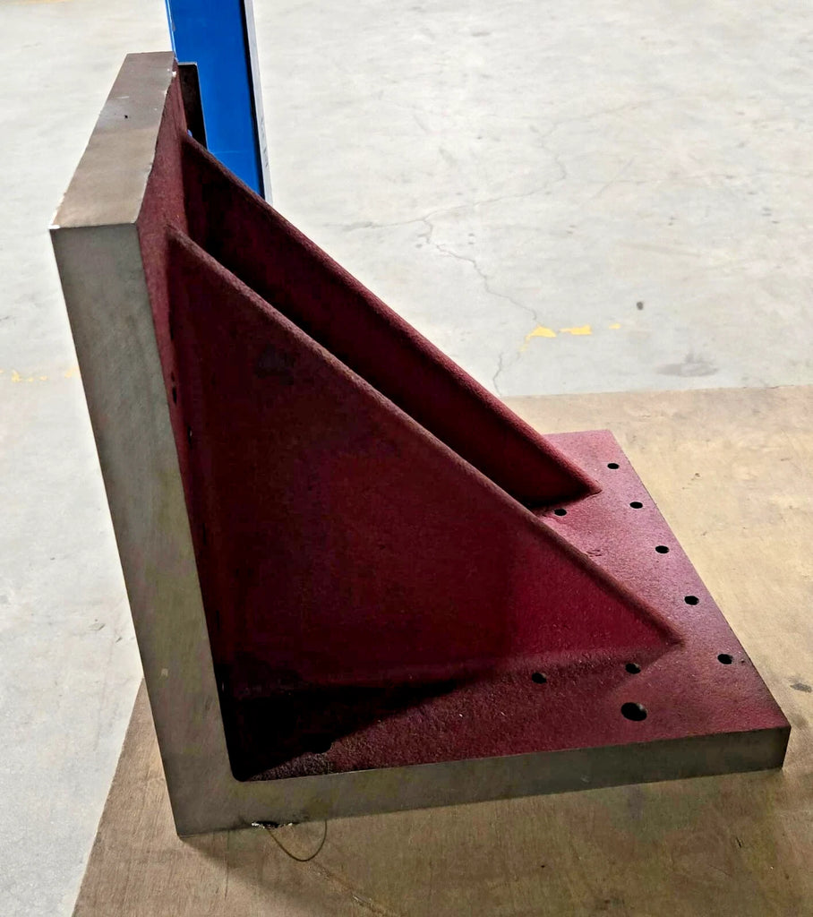Suburban Tool PAW 121212 G Angle Block 12" x 12" x 12" Milled Plain Webbed