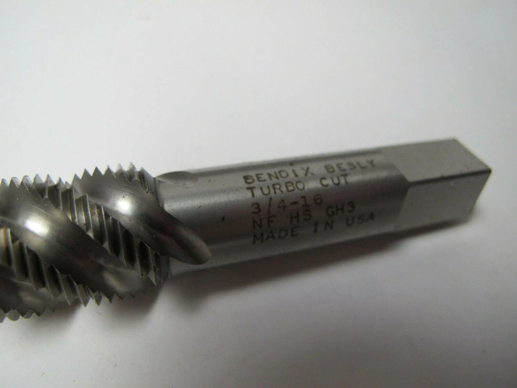 Besly Turbo Cut Tap 3/4-16 NF HS GH3 4 FLUTE Brand NEW Made in USA