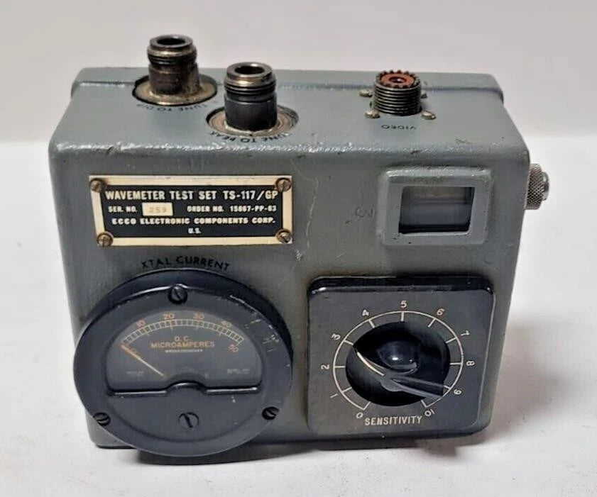 American Encaustic Tiling Co TS-117/GP Wavemeter Test Set Signal Corps US Army