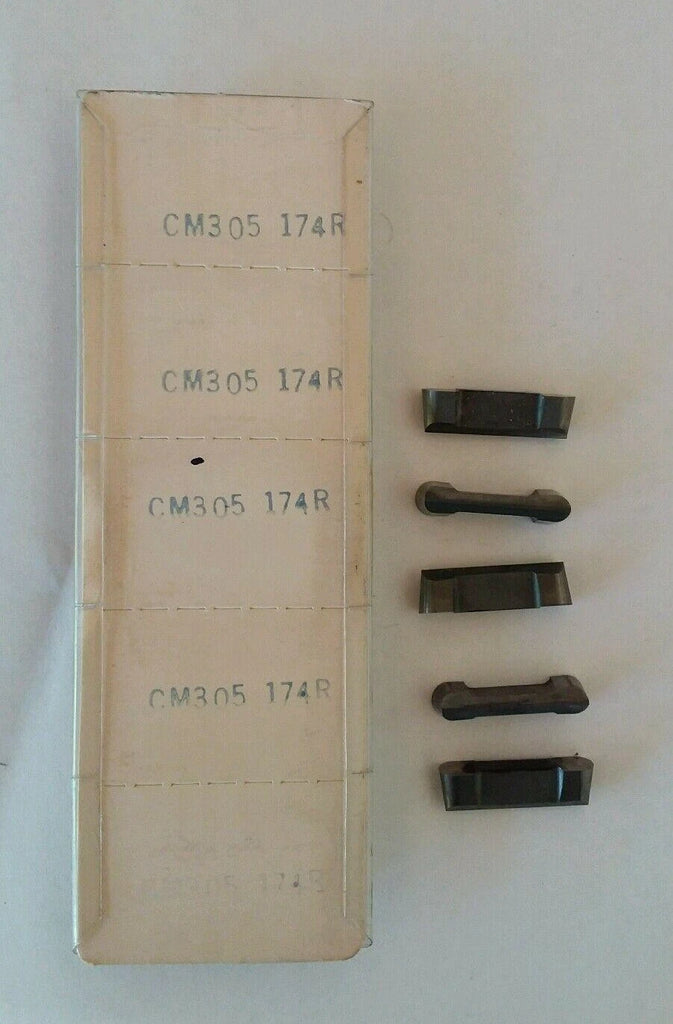 5pcs CM305 174R Carbide Inserts Grooving New