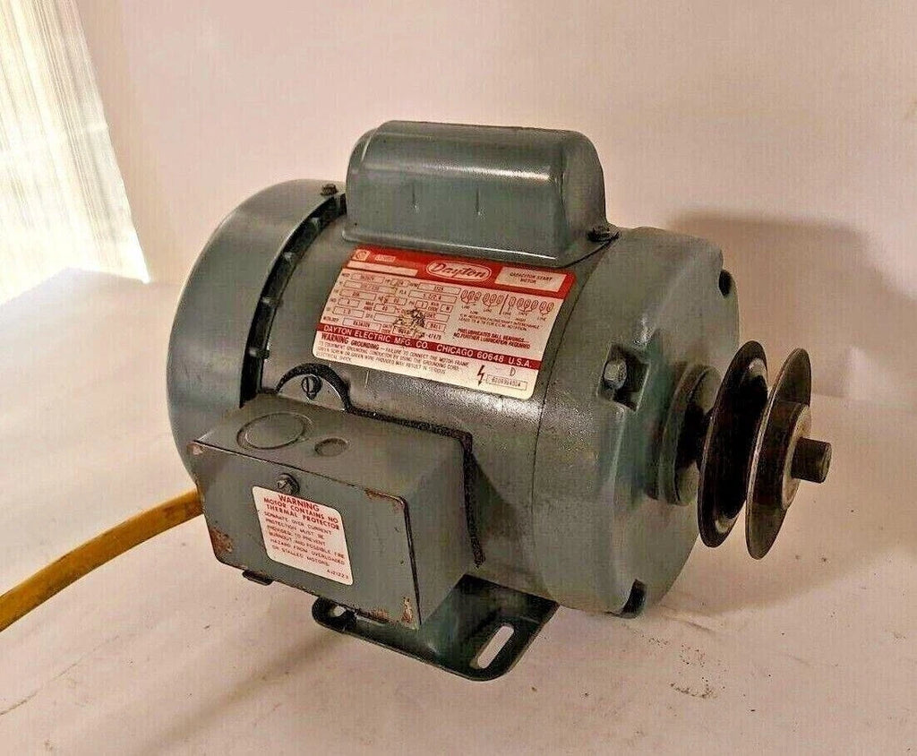DAYTON General Purpose Motor 1/4 HP 115/230V 5K262V 1725 RPM