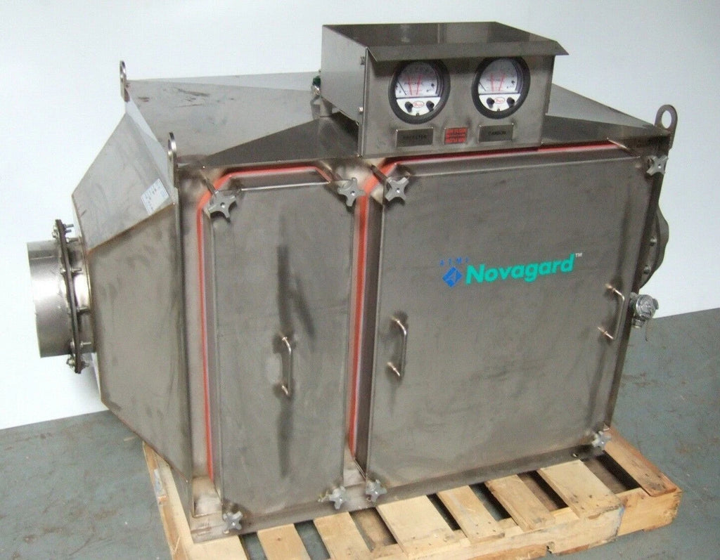 ATMI Novagard ERS1000 Stainless Steel Chamber Packed Bed Scrubber 42 x 24 x 24