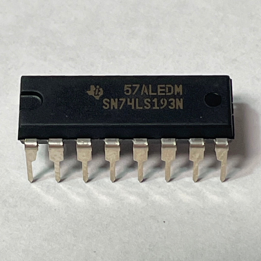 Lot of 150 Texas Instruments SN74LS193N IC BINARY COUNTER 4-BIT 16DIP 44444-01