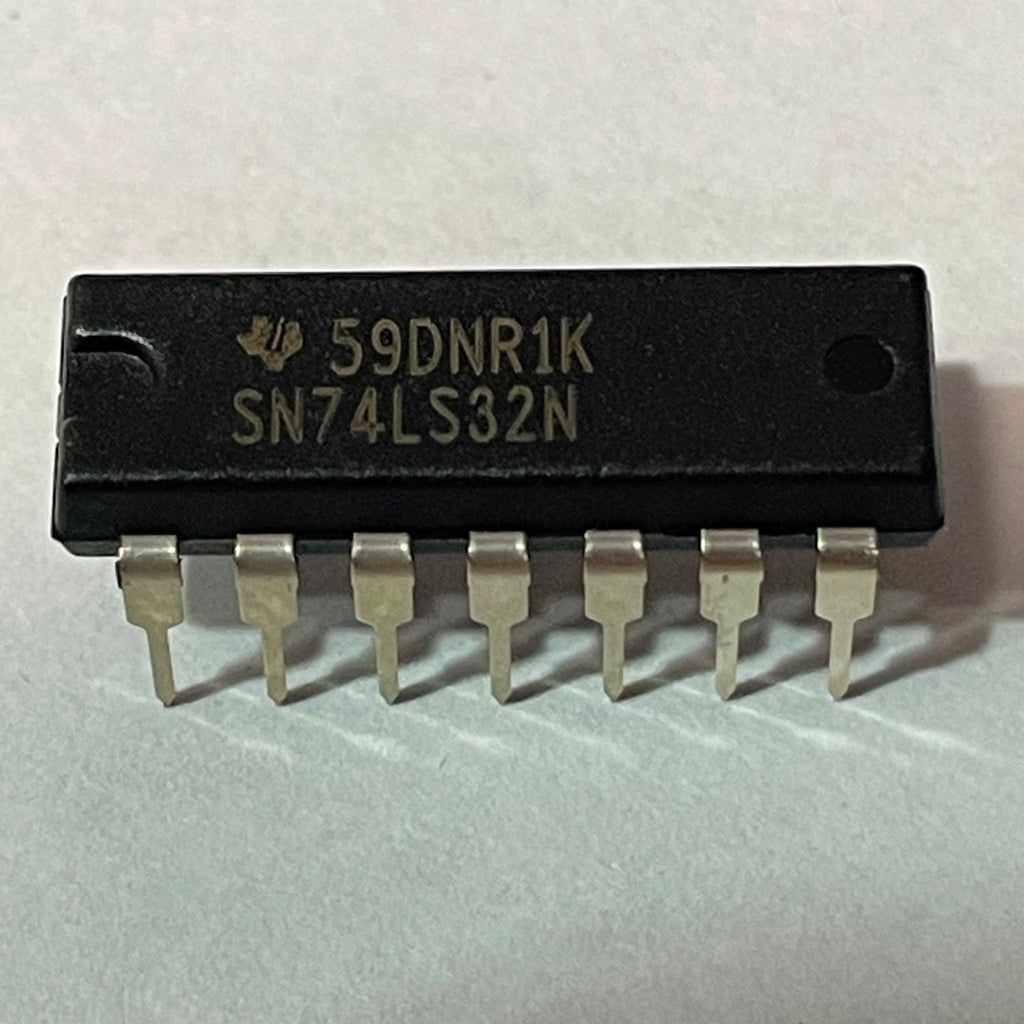 Lot of 80 Texas Instruments SN74LS32N IC GATE OR 4CH 2-INP 14DIP 44059-01