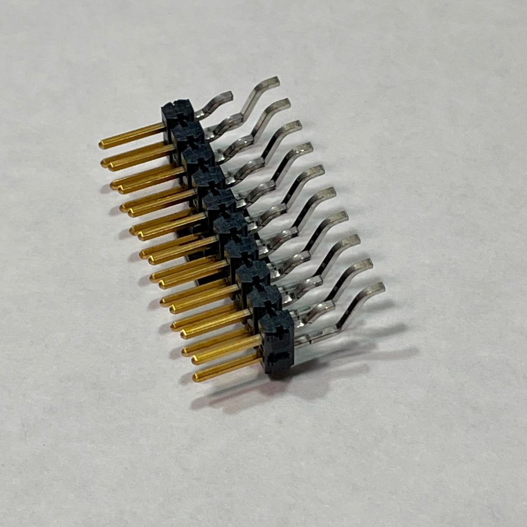Lot of Samtec 125 TSM-110-01-S-DH-P CONN HEADER SMD SMT 20POS 2.54MM 48689-60