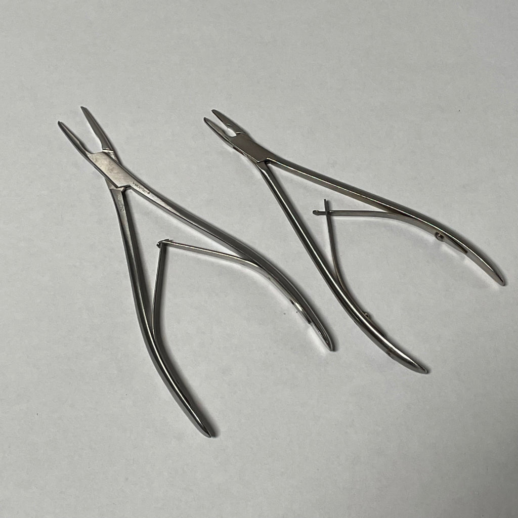 Lot of 2 Ronguer Forcepts Medical Surgical Pliers V. Mueller AU-11370 Unbranded