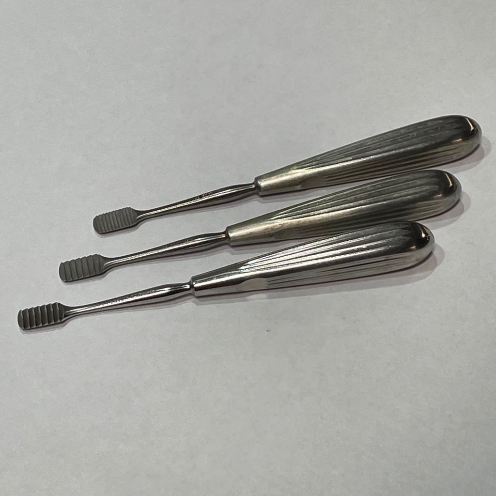 Lot of 3 V. Mueller Stainless Germany Lewis Nasal Rasp RH-2080 K RH-2081 K