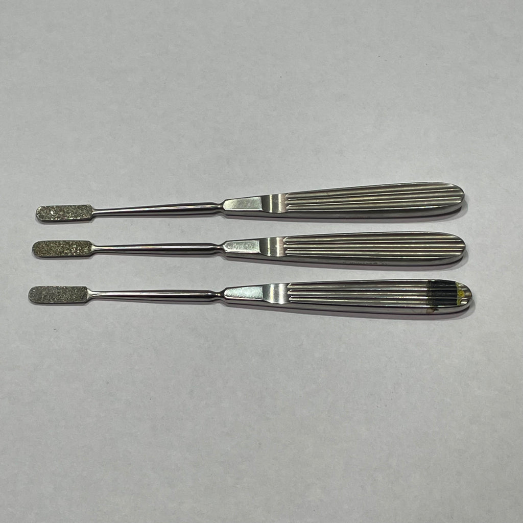 Lot of 3 Bone Rasp V. Mueller D4 RH 2000-5 C / A5 RH 2000-3 M / Unbranded M