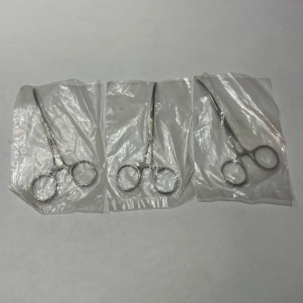 Lot of 3 V. Mueller CH 6099 Bulldog Debakey 5" Clamp Medical Tool Surgery Pliers