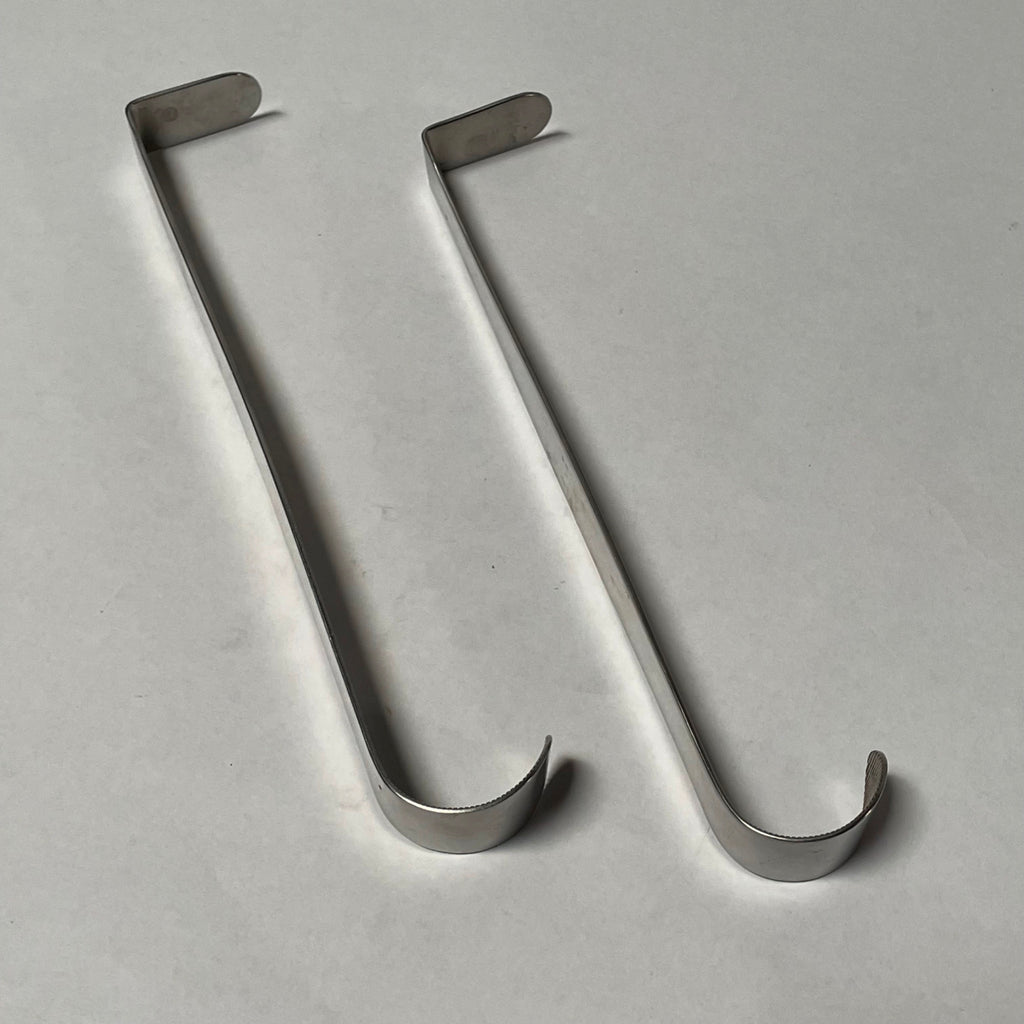 Lot of 2 Hibbs Retractor Stainless Germany 10-1/2", Blade 1-1/2" x 1" Tool