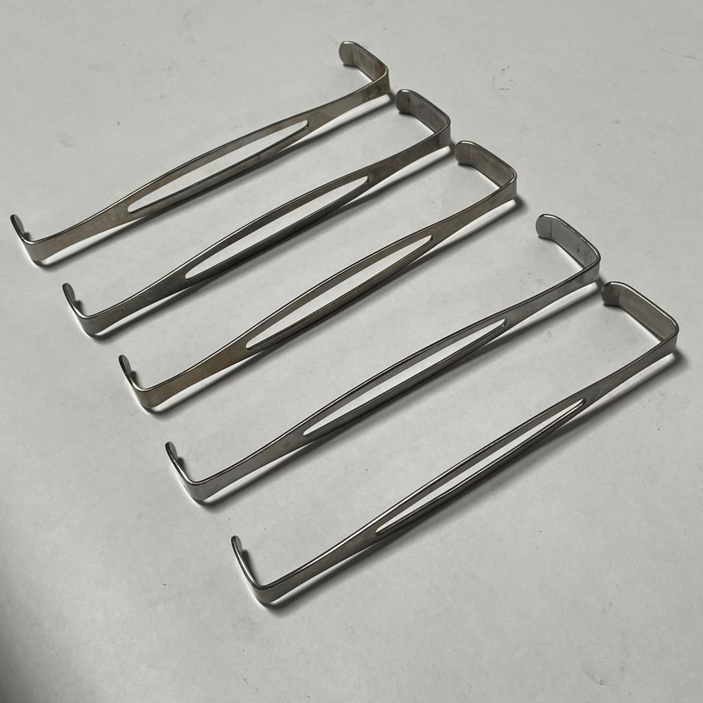 Lot of 5 Various Medical Retractor Stainless Germany Surgery Double End US Army