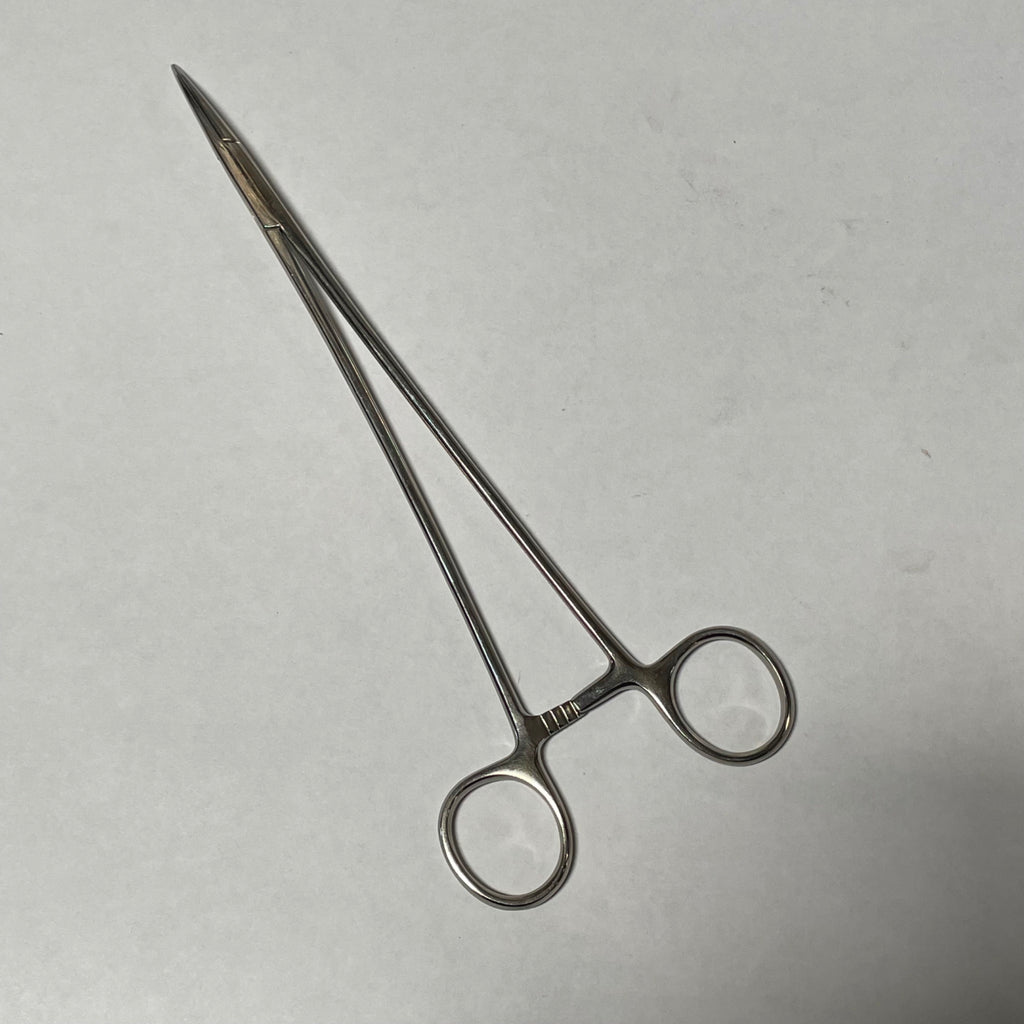 Codman 31 30-8082 Stainless Germany Thoracic Forceps with Curved Jaw 0.12 9-1/2"