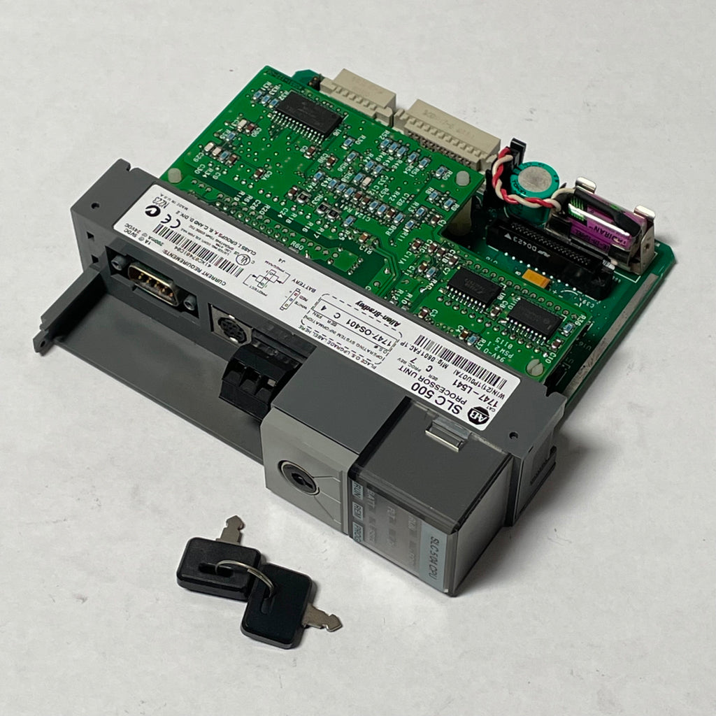 ALLEN BRADLEY SLC 500 1747-L541 SER C PROC REV 7 1747OS401 FRN 4 PROCESSOR UNIT