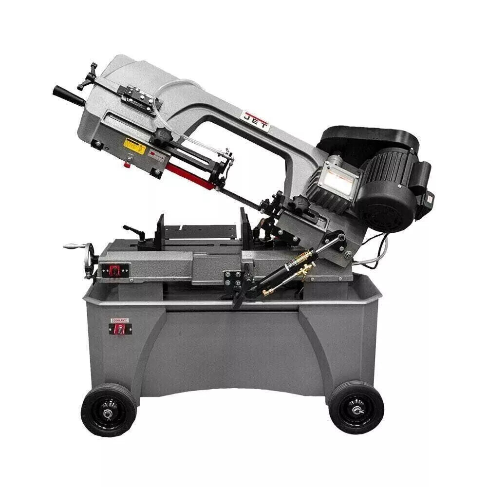 New Jet HVBS-712 7" x 12" Horizontal / Vertical Band saw 115/230V 1PH 414559 Local Pickup