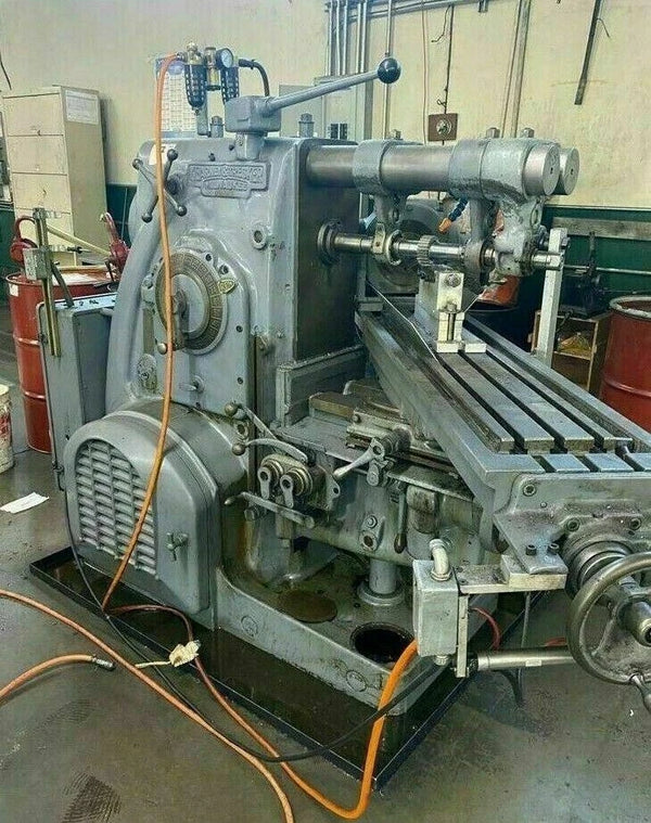KEARNEY & TRECKER MILWAUKEE 7-1/2HP-3CH Horizontal Mill Milling Machine K&T Local Pickup