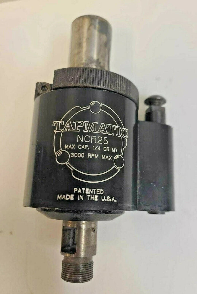 Tapmatic NCR25 Tapping Head Attachment 1/4" M7 3000 rpm Free Shipping