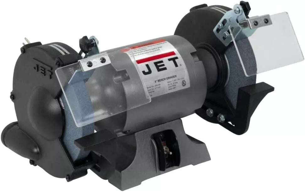 JET 8-Inch Bench Grinder, 3450 RPM, 1/2 HP, 1Ph 115V JBG-8A Local Pickup