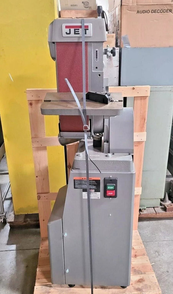 JET J-4300A 1-1/2-Hp 115/230V 6" x 48" Industrial Belt Sander Finishing Machine Local Pickup