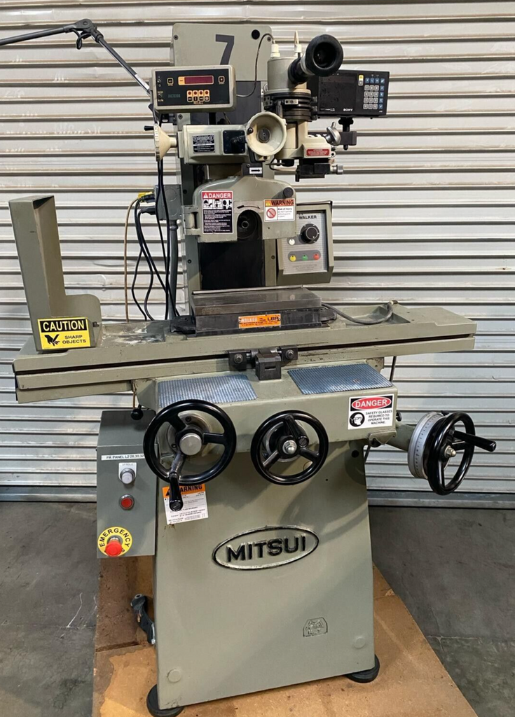 MITSUI MSG-200MH SURFACE GRINDER Grinding Machine 6" W 12" L With DRO DRESSER Local Pickup