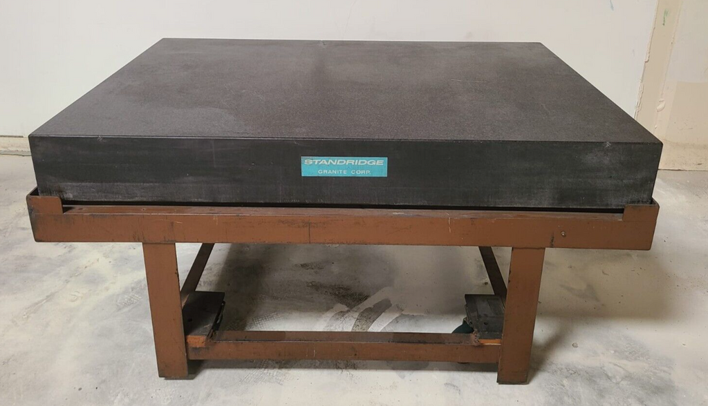 48" x 72" x 8.5" Standridge PRECISION Granite Table Surface Inspection Plate A Local Pickup