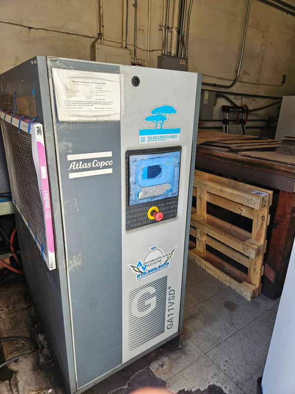 2015 Atlas Copco Air Compressor Local Pickup