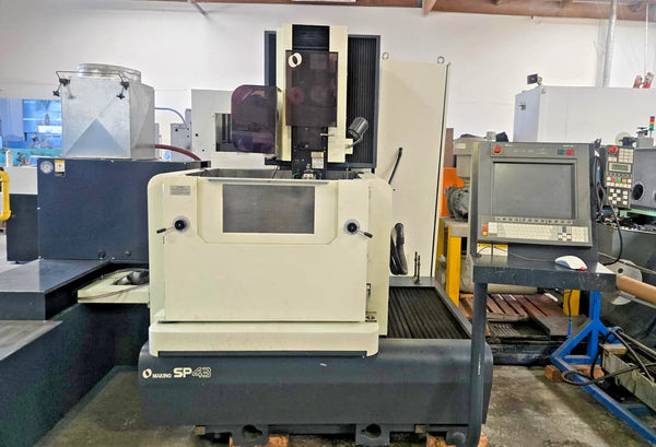 Makino SP-43 CNC Wire EDM Electrical Discharge Machine 2008 MGW-S5 Controls Local Pickup