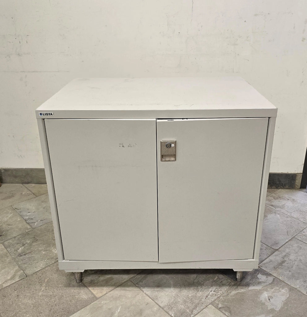 LISTA 2 Doors Metal Cabinet Industrial Tool Parts Storage 40 x 29 x 38-1/2 Local Pickup