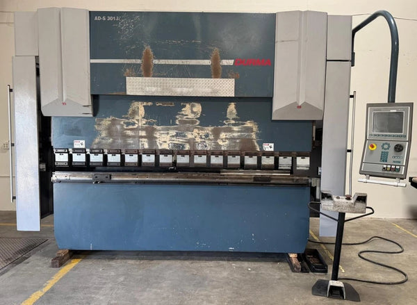 10′ Durma AD-S 30135 CNC Hydraulic Press Brake durmazlar 148 Ton 10 FT Year 2006 Local Pickup