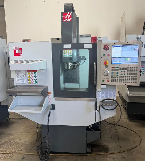 HAAS MINI MILL CNC Vertical Machining Center VMC 2017 4TH Axis Ready Low Hours Local Pickup