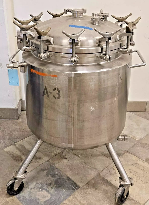 Precision 230 Liter Jacketed Stainless Steel Vessel Tank Fermentation BioReactor Local Pickup