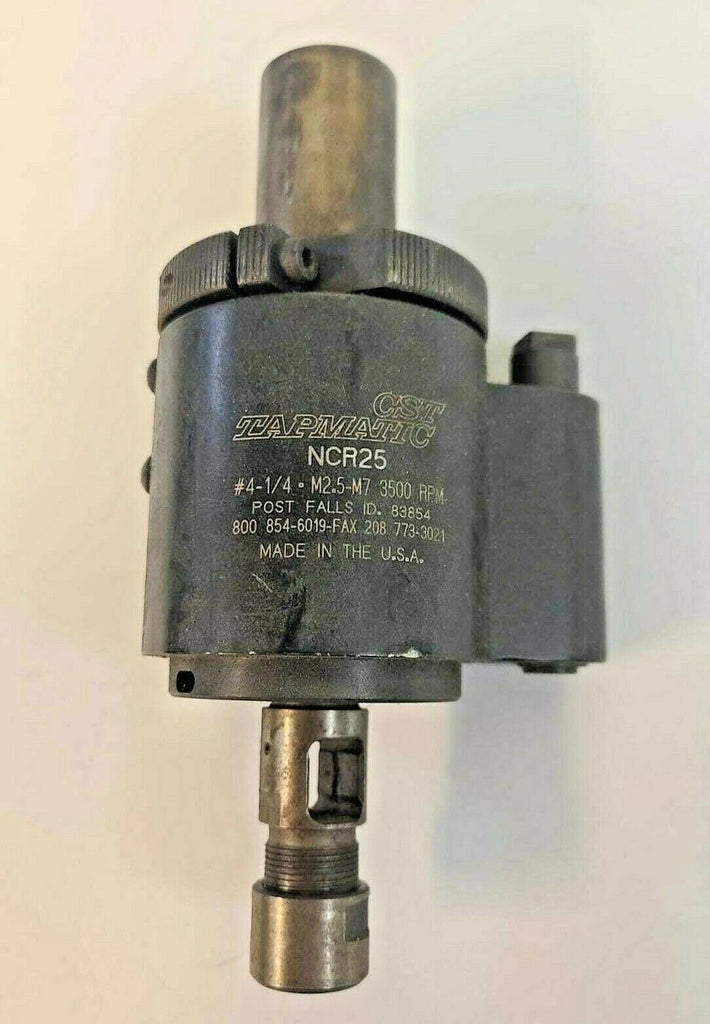 CST Tapmatic NCR25 Tapping Head Attachment #4-1/4 M2.5-M7 3500 RPM Free Shipping