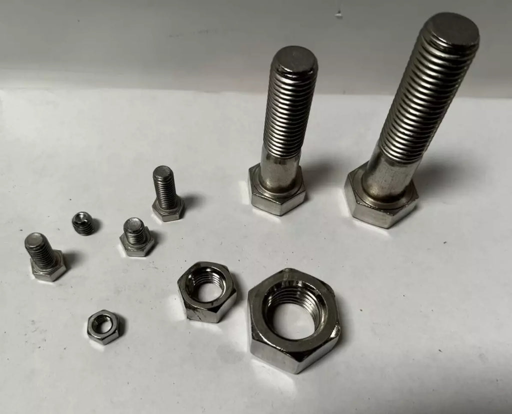 Large Lot of 304 Stainless Steel Bolts Nuts Allen Screw 2,300 Lbs Local Pickup