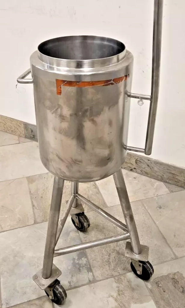 Portable Jacketed Stainless Steel Vessel Tank Fermentation Bio Reactor Local Pickup
