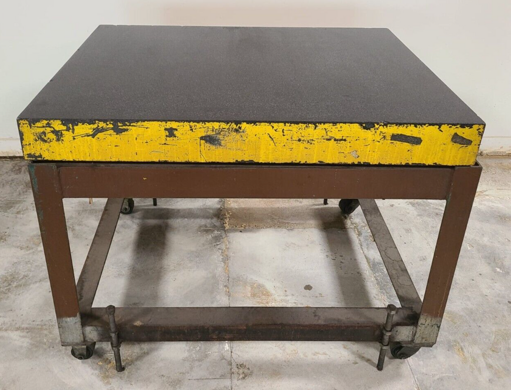 48" x 36" x 5" PRECISION Granite Table Surface Inspection Plate Grade A Local Pickup
