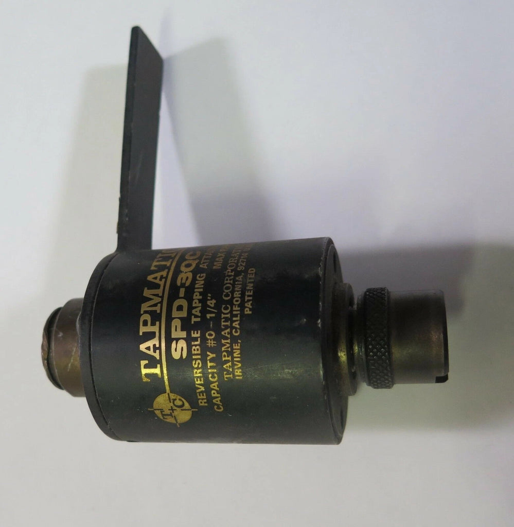 TAPMATIC SPD-3QC Capacity #0 - 1/4 " Reversible Tapping Attachment Head Free Shipping