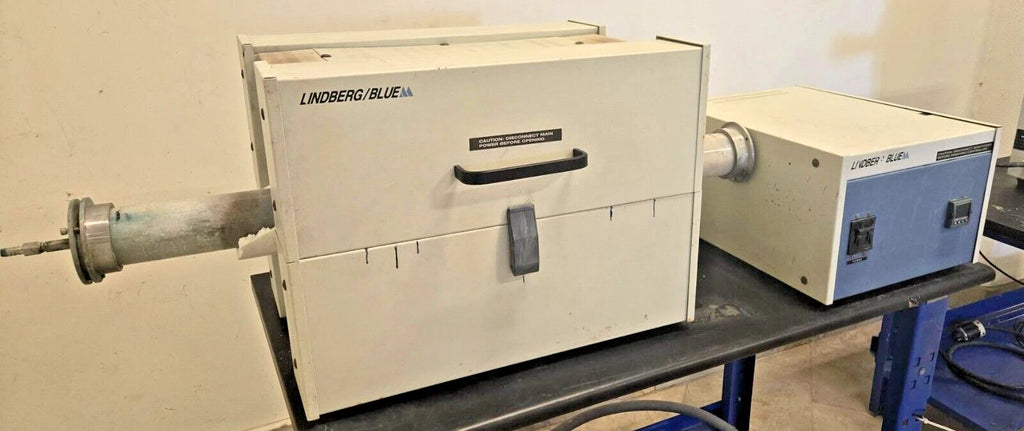 Thermo Lindberg Blue M HTF55322C Tube Furnace 1200 CONTROL CONSOLE CC58114C-1 Local Pickup