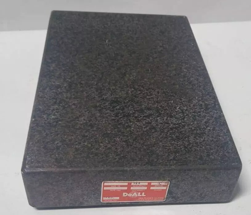 Doall PRECISION Granite Inspection Plate 12 x 8 x 2 Local Pickup