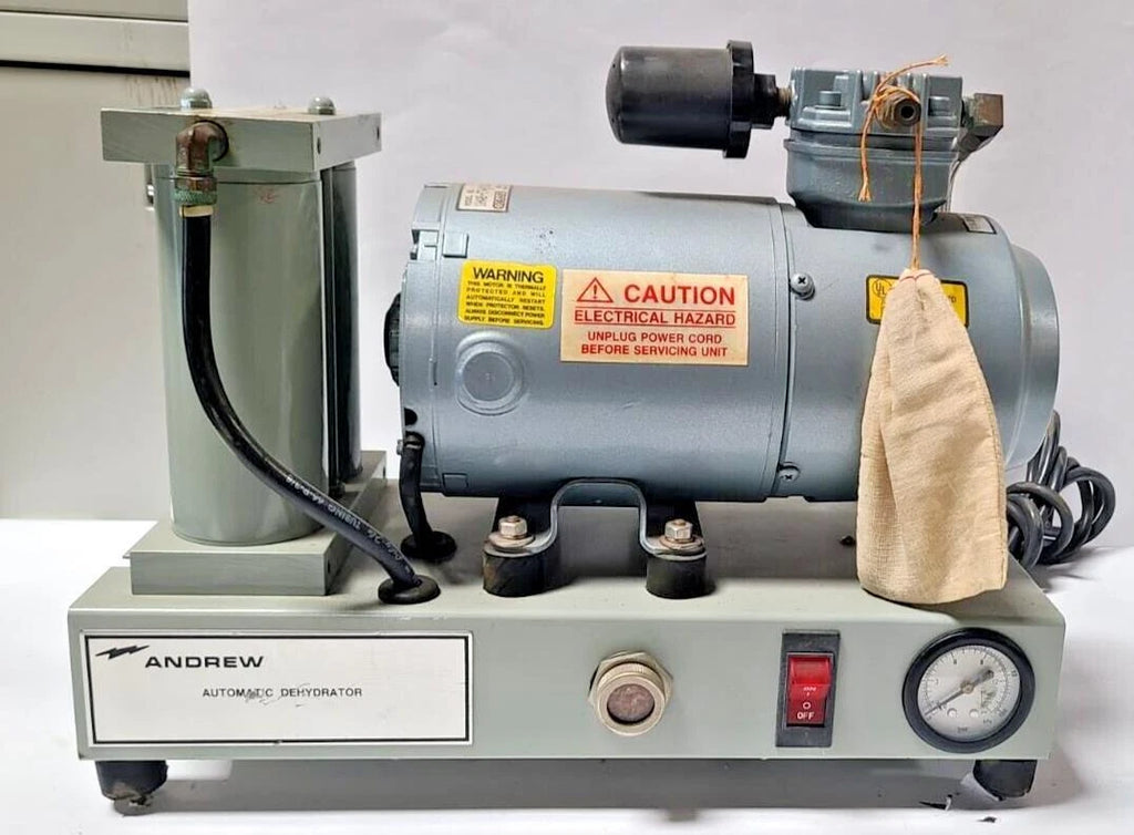 GAST 1HAB-77-M100X Vaccum Diaphragm Pump ANDREW Automatic Dehydrator GE Motor Local Pickup