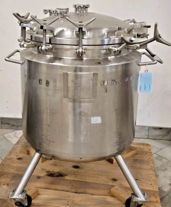 Precision 230 Liter Jacketed Stainless Steel Vessel Tank Fermentation BioReactor Local Pickup