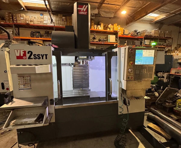 HAAS VF 2SSYT CNC Vertical Machining Center Super Speed Extended Y-Axis VMC 2014 Local Pickup