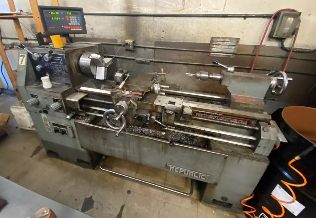 Lagun 14” Lathe with Newall readout Local Pickup