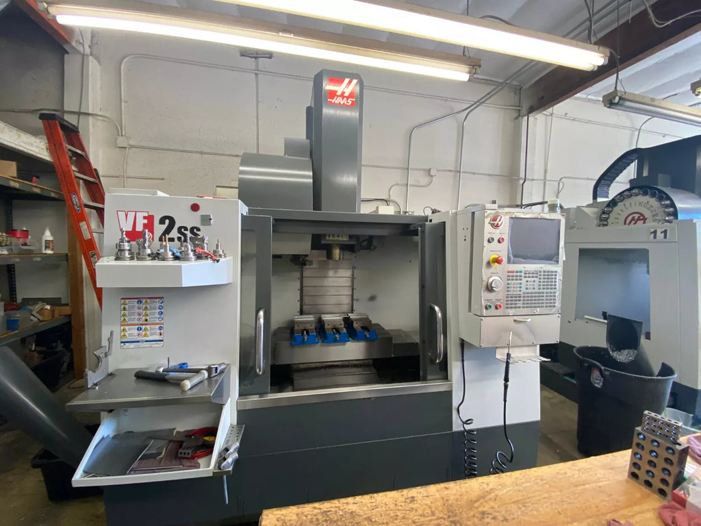 Complete CNC Machine Shop (3) HAAS VF2SS Lagun Bridgeport Mills Lathe Zeiss CMM Local Pickup