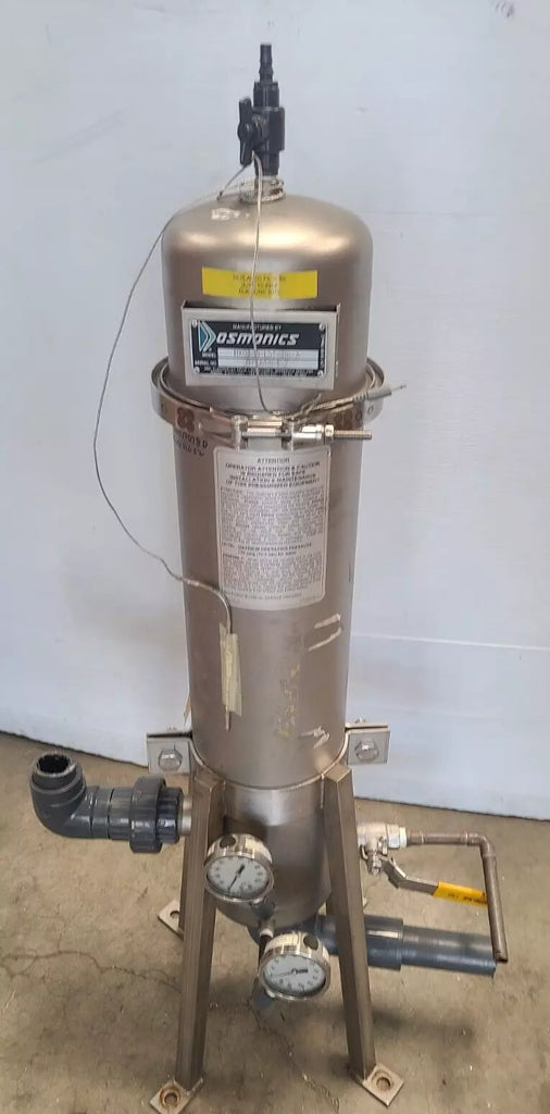 Stainless Steel OSMONICS SUEZ Vessel Cartridge Filter Housing HX0320-1.5T-316-A Local Pickup