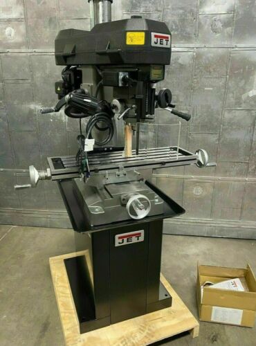 Jet JMD-18 Milling Drilling Machine 2 HP BRAND NEW MILL DRILL 1 Phase With Stand Local Pickup