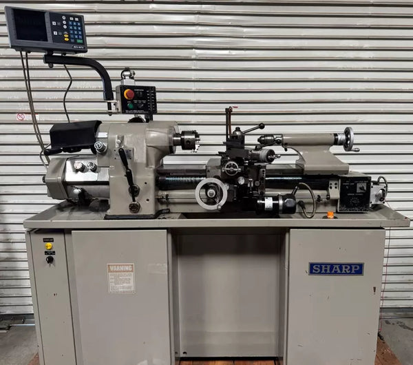 SHARP HARDINGE HLV-H Clone 11 x 18 High Precision Tool Room Lathe 1118H Tooling Local Pickup